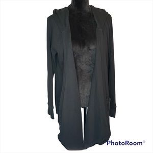 Serena Williams signature statement hooded cardigan
